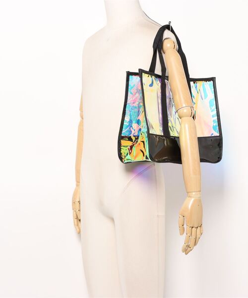 and it_（アンドイット）の「オーロラクリアバッグ（トートバッグ・レディース・アイボリー/ブラック・FREE）」の11枚目の写真