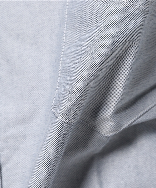 OUTLET（アウトレット）の「【CIAOPANIC TYPY】オックスバンドカラー（シャツ/ブラウス・メンズ・ホワイト/ネイビー・MEDIUM/LARGE）」の8枚目の写真