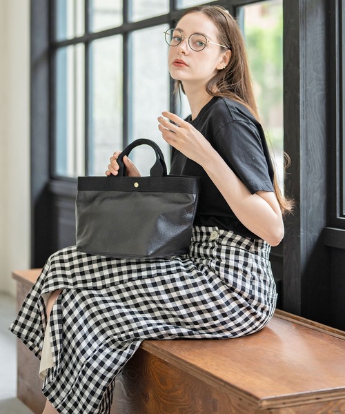 HAYNI(ヘイニ)の「【第3世代・改良版】Emmalde エマルデ(トートバッグ・レディース・ダークグレー/グレー系/アイボリー/ブラック/ネイビー・FREE)」の4枚目の写真