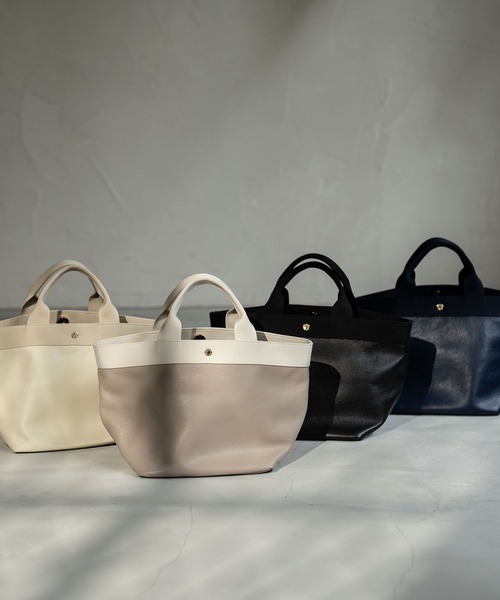 HAYNI(ヘイニ)の「【第3世代・改良版】Emmalde エマルデ(トートバッグ・レディース・ダークグレー/グレー系/アイボリー/ブラック/ネイビー・FREE)」の11枚目の写真