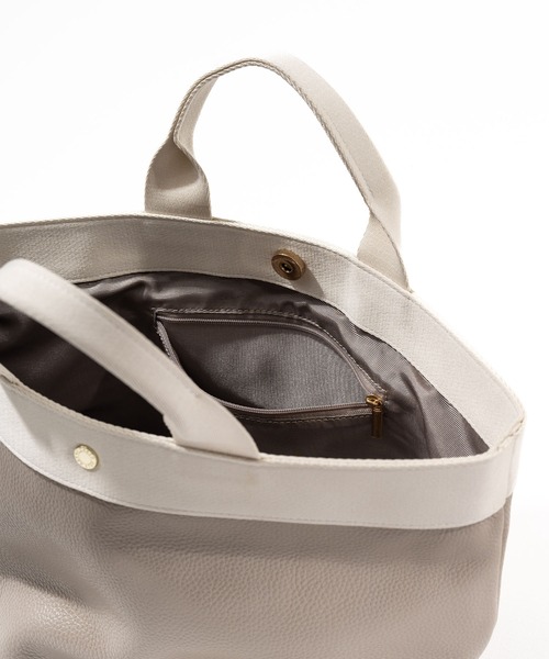 HAYNI(ヘイニ)の「【第3世代・改良版】Emmalde エマルデ(トートバッグ・レディース・ダークグレー/グレー系/アイボリー/ブラック/ネイビー・FREE)」の14枚目の写真