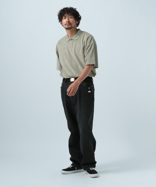 BAYFLOW(ベイフロー)の「パイルワンポイントポロシャツ(ポロシャツ・メンズ・ネイビー/カーキ・MEDIUM/LARGE)」の12枚目の写真