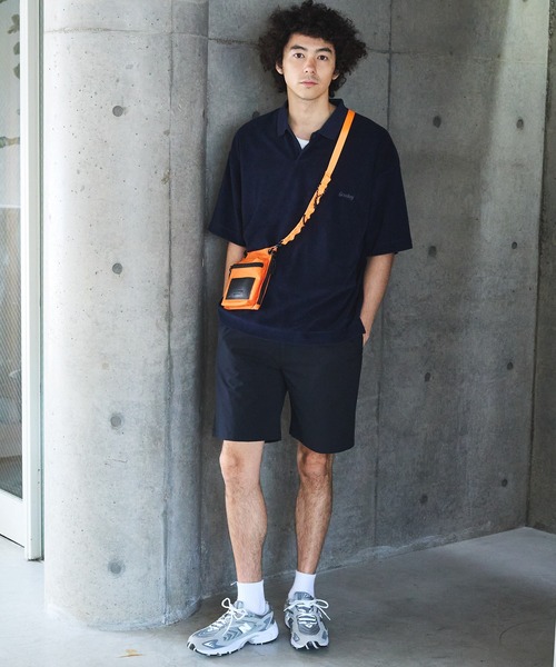 BAYFLOW(ベイフロー)の「パイルワンポイントポロシャツ(ポロシャツ・メンズ・ネイビー/カーキ・MEDIUM/LARGE)」の21枚目の写真