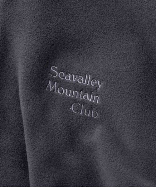 SEA / シー | Seavalley Mountain Club フリース プルオーバー | ブラック | レディース SEA/シー】Seavalley Mountain Club フリースプルオーバー | イエナ