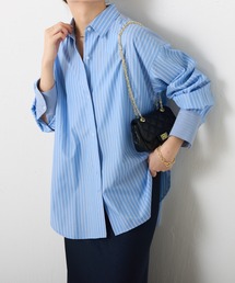 COLLAGE GALLARDAGALANTE | MIXストライプシャツ(シャツ/ブラウス)