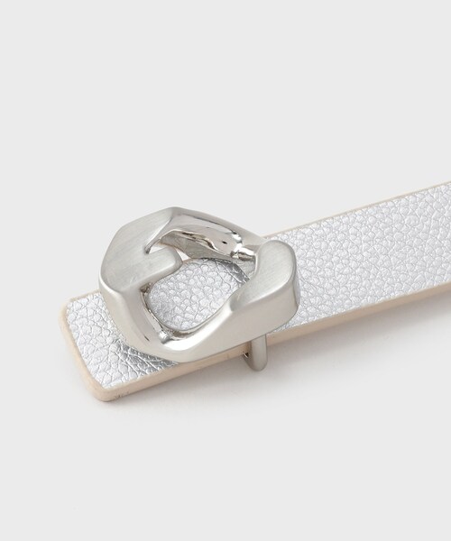 GALLEST（ギャレスト）の「◆ストーンバックルベルト（ベルト・レディース・シルバー/ブラック・00）」の7枚目の写真