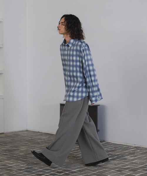 CASPER JOHN（キャスパージョン）の「Knit sweat pants/ニットスウェットパンツ（スウェットパンツ・メンズ・グレー/カーキ/ブラック・LARGE/MEDIUM/SMALL/X-SMALL）」の6枚目の写真