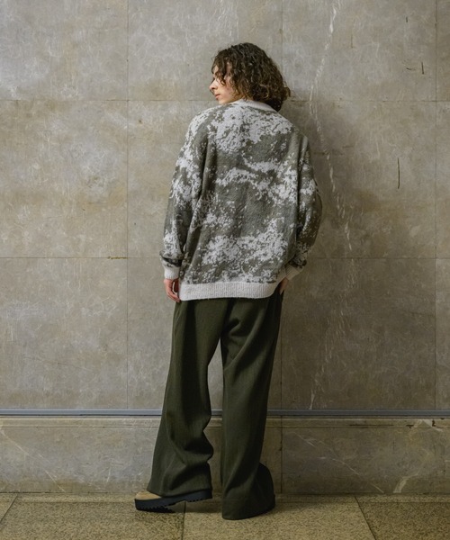 CASPER JOHN（キャスパージョン）の「Knit sweat pants/ニットスウェットパンツ（スウェットパンツ・メンズ・グレー/カーキ/ブラック・LARGE/MEDIUM/SMALL/X-SMALL）」の20枚目の写真