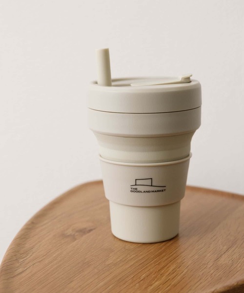 stojo（ストージョ）の「『別注』stojo×TGM　cup 470ml（その他雑貨・レディース・オフホワイト/アイボリー/パープル系その他/ホワイト系その他/グリーン/ホワイト/ラベンダー/グリーン系その他・FREE）」の4枚目の写真