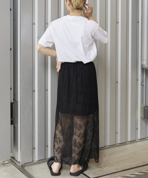 Firsthand（ファーストハンド）の「Firsthand/ファーストハンド オーガニックコットンマルチリボンプリントTシャツ / フロントデザインTシャツ / 半袖TEE（Tシャツ/カットソー・レディース・ホワイト・ONE SIZE）」の10枚目の写真