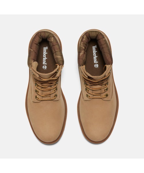 Timberland（ティンバーランド）の「クラシック 6インチ ウォータープルーフ ブーツ メンズ（防水）（ブーツ・メンズ・オートミール・25.0cm/25.5cm/26.0cm/26.5cm/27.0cm/27.5cm/28.0cm/28.5cm/29.0cm）」の2枚目の写真