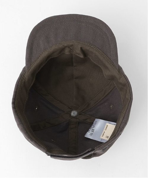 petit main（プティマイン）の「アルファベットロゴキャップ（キャップ・キッズ・チャコール/ネイビー/アイボリー・50cm/52cm/54cm）」の12枚目の写真