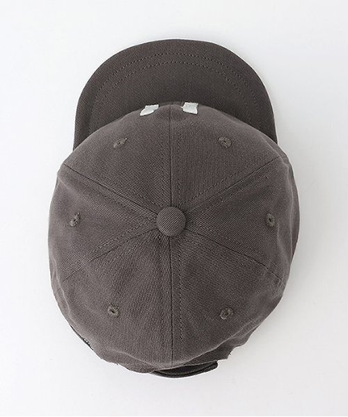 petit main（プティマイン）の「アルファベットロゴキャップ（キャップ・キッズ・チャコール/ネイビー/アイボリー・50cm/52cm/54cm）」の11枚目の写真