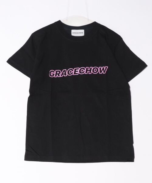 ARCHIVER(アーカイバ)の「【8】【it】【Grace Chow/グレース チョウ】Graphic/Design T(Tシャツ/カットソー・レディース・ブラック/ホワイト・MEDIUM/SMALL)」の1枚目の写真