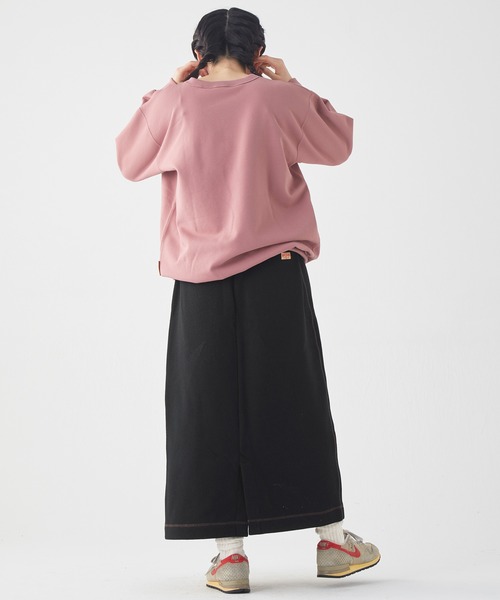 KRIFF MAYER Lady's Collection（クリフメイヤーレディースコレクション）の「ニットフリースクライミングスカート（スカート・レディース・カラフル/ネイビー/グレー/ブラック/オリーブ/チャコール・MEDIUM/LARGE）」の7枚目の写真