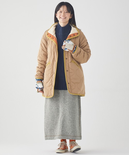 KRIFF MAYER Lady's Collection（クリフメイヤーレディースコレクション）の「ニットフリースクライミングスカート（スカート・レディース・カラフル/ネイビー/グレー/ブラック/オリーブ/チャコール・MEDIUM/LARGE）」の11枚目の写真