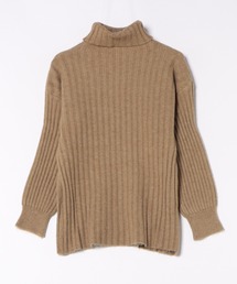 almost ready（オルモストレディー）の「【almost ready/オールモストレディ】ボリューム袖タートルネックフォルムニット（ニット/セーター）」