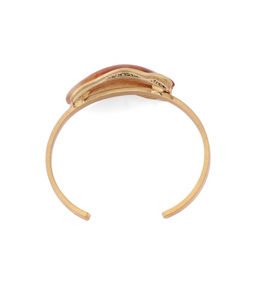 ANEMONE（アネモネ）の「マーブル×メタルプレートバングル（バングル/リストバンド・レディース・ゴールド/シルバー・FREE）」の6枚目の写真