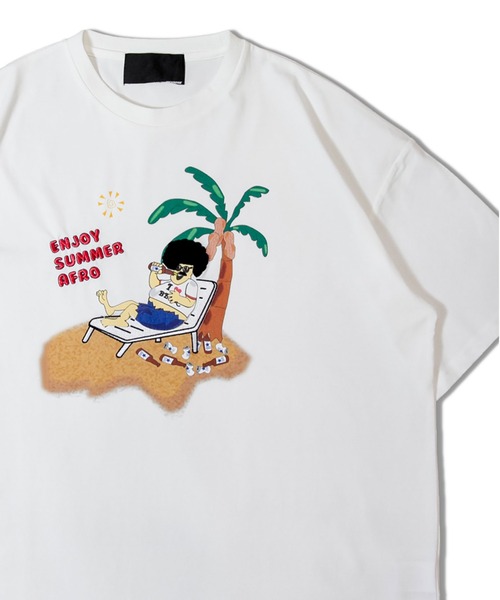 JE-SUMMER AFRO 接触冷感 TEE(Tシャツ/カットソー)|JACKROSE(ジャックローズ)