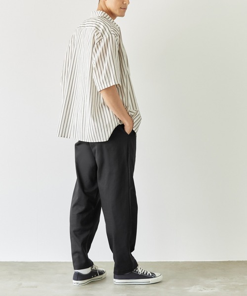 coca（coca）（コカ）の「ピンタックイージーチノパンツ（チノパンツ・メンズ・ブラック/カーキ・M/L/XL）」の10枚目の写真