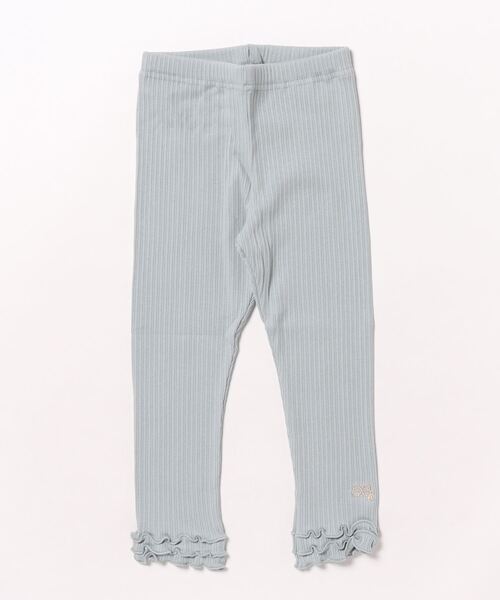 HAKKA KIDS（ハッカキッズ）の「ストレッチテレコスパッツ（レギンス/スパッツ・キッズ・ネイビー/キナリ/サックスブルー・120cm/130cm/100cm/110cm）」の3枚目の写真