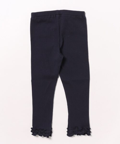 HAKKA KIDS（ハッカキッズ）の「ストレッチテレコスパッツ（レギンス/スパッツ・キッズ・ネイビー/キナリ/サックスブルー・120cm/130cm/100cm/110cm）」の4枚目の写真