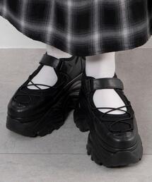 WEGO | WEGO/【24年秋冬新作】コードデザイン厚底ボリュームシューズ(スニーカー)