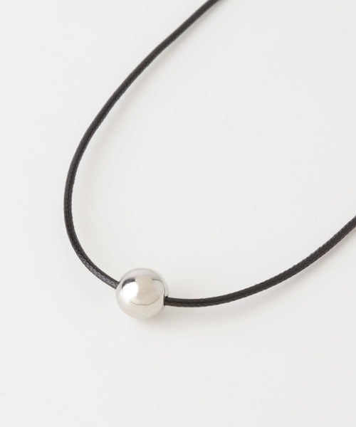 URBAN RESEARCH ROSSO WOMEN（アーバンリサーチ　ロッソ）の「ロングラリエット（ネックレス・レディース・ブラック/アイボリー・FREE）」の8枚目の写真