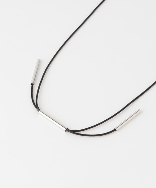URBAN RESEARCH ROSSO WOMEN（アーバンリサーチ　ロッソ）の「ロングラリエット（ネックレス・レディース・ブラック/アイボリー・FREE）」の9枚目の写真