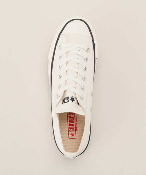 CONVERSE(コンバース)の「【CONVERSE/コンバース】CANVAS ALL STAR J OX:スニーカー(スニーカー・レディース・ホワイト・23.5cm/24cm/24.5cm/25cm/25.5cm/23cm)」の6枚目の写真