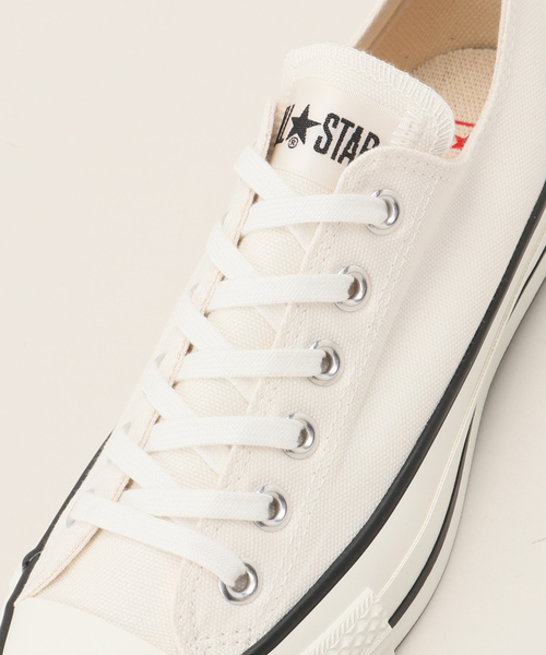 CONVERSE(コンバース)の「【CONVERSE/コンバース】CANVAS ALL STAR J OX:スニーカー(スニーカー・レディース・ホワイト・23.5cm/24cm/24.5cm/25cm/25.5cm/23cm)」の8枚目の写真