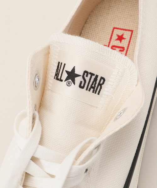 CONVERSE(コンバース)の「【CONVERSE/コンバース】CANVAS ALL STAR J OX:スニーカー(スニーカー・レディース・ホワイト・23.5cm/24cm/24.5cm/25cm/25.5cm/23cm)」の9枚目の写真