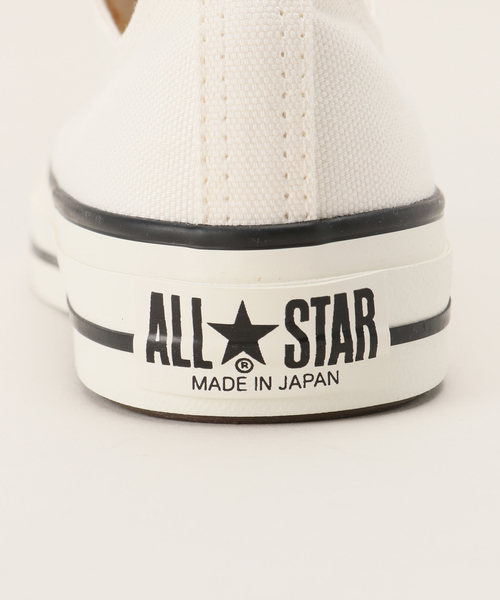 CONVERSE(コンバース)の「【CONVERSE/コンバース】CANVAS ALL STAR J OX:スニーカー(スニーカー・レディース・ホワイト・23.5cm/24cm/24.5cm/25cm/25.5cm/23cm)」の10枚目の写真