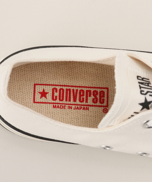 CONVERSE(コンバース)の「【CONVERSE/コンバース】CANVAS ALL STAR J OX:スニーカー(スニーカー・レディース・ホワイト・23.5cm/24cm/24.5cm/25cm/25.5cm/23cm)」の11枚目の写真