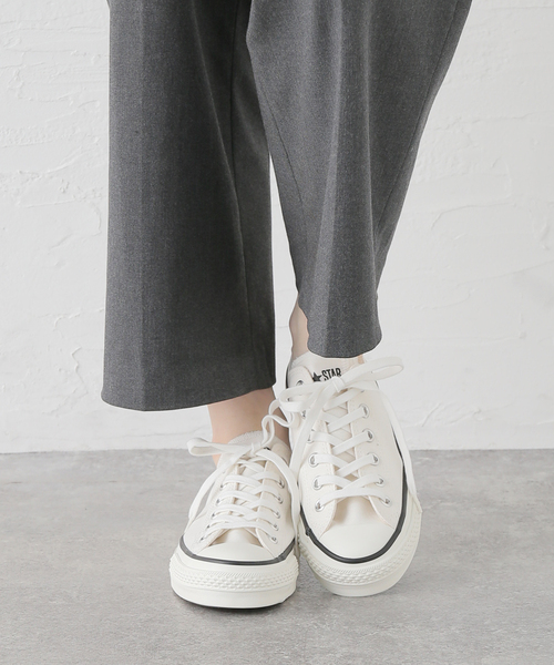 CONVERSE(コンバース)の「【CONVERSE/コンバース】CANVAS ALL STAR J OX:スニーカー(スニーカー・レディース・ホワイト・23.5cm/24cm/24.5cm/25cm/25.5cm/23cm)」の13枚目の写真
