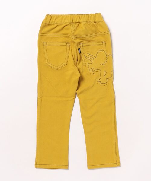 HAKKA KIDS(ハッカキッズ)の「恐竜モチーフアップリケ のびのびストレッチカットツイルストレートパンツ(その他パンツ・キッズ・カーキ/ブルー/マスタード/チャコール・130cm/110cm/120cm/100cm)」の7枚目の写真