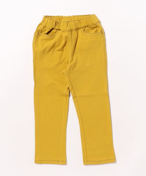 HAKKA KIDS(ハッカキッズ)の「恐竜モチーフアップリケ のびのびストレッチカットツイルストレートパンツ(その他パンツ・キッズ・カーキ/ブルー/マスタード/チャコール・130cm/110cm/120cm/100cm)」の5枚目の写真