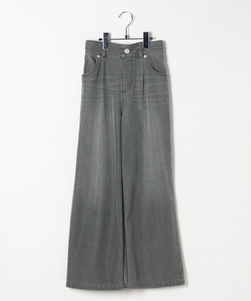 GLOBAL WORK(グローバルワーク)の「裏起毛ワイドデニム/147483(デニムパンツ・キッズ・ブルー/ブラック・130cm/140cm/150cm/160cm)」の17枚目の写真