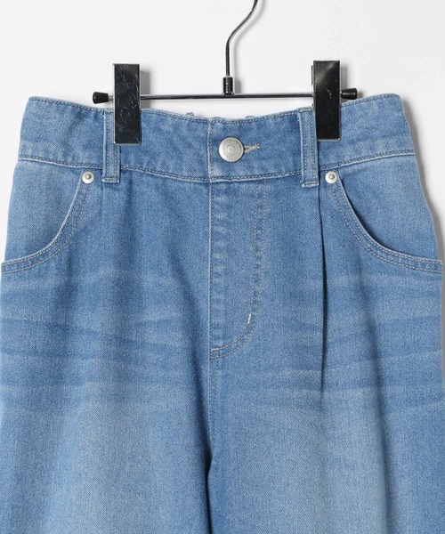 GLOBAL WORK(グローバルワーク)の「裏起毛ワイドデニム/147483(デニムパンツ・キッズ・ブルー/ブラック・130cm/140cm/150cm/160cm)」の19枚目の写真