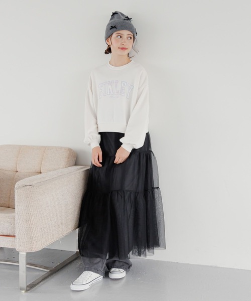 GLOBAL WORK(グローバルワーク)の「裏起毛ワイドデニム/147483(デニムパンツ・キッズ・ブルー/ブラック・130cm/140cm/150cm/160cm)」の3枚目の写真