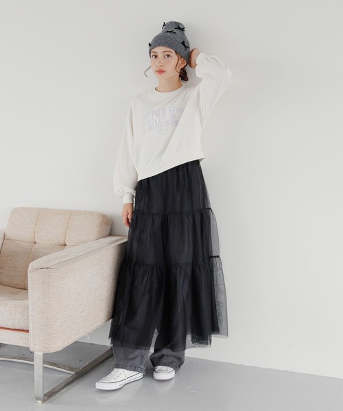 GLOBAL WORK(グローバルワーク)の「裏起毛ワイドデニム/147483(デニムパンツ・キッズ・ブルー/ブラック・130cm/140cm/150cm/160cm)」の4枚目の写真