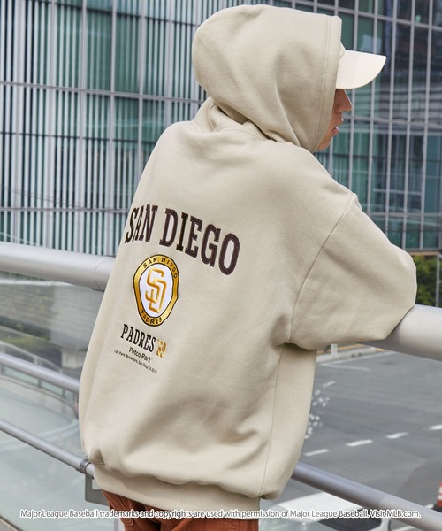 MLB/メジャーリーグベースボール 別注 ロゴ刺繍バックデザイン