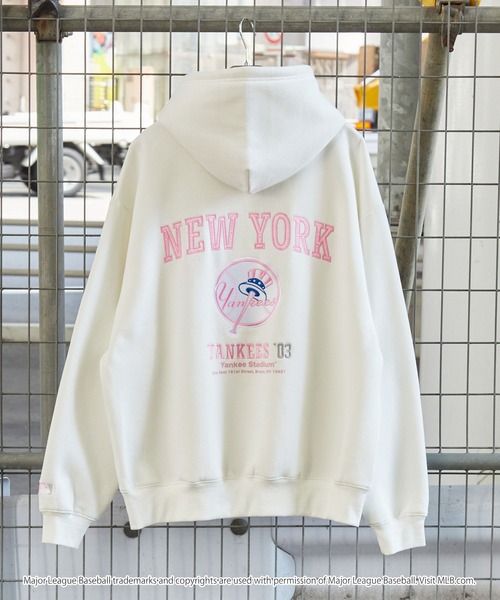 MLB/メジャーリーグベースボール 別注 ロゴ刺繍バックデザイン