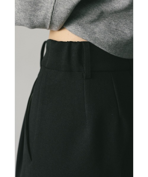 STYLEMIXER（スタイルミキサー）の「センタープレス2タックパンツ（スラックス・レディース・ピンク/ライトブラウン/ブラック・X-SMALL/SMALL/MEDIUM）」の12枚目の写真