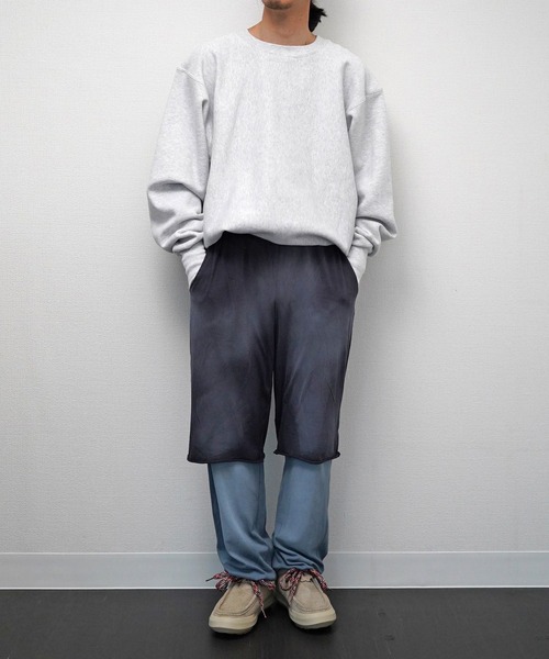ANDER（アンダー）の「【ANDER】WORN LAYERED PANTS（スウェットパンツ 