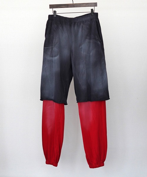 ANDER（アンダー）の「【ANDER】WORN LAYERED PANTS（スウェットパンツ 