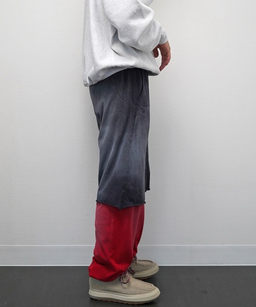 ANDER（アンダー）の「【ANDER】WORN LAYERED PANTS（スウェットパンツ 