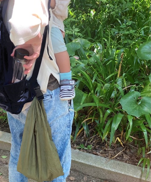 EARTH MADE（アースメイド）の「POCKET MUST RUCK（バックパック/リュック・レディース・ベージュ/モスグリーン/グレー・FREE）」の5枚目の写真