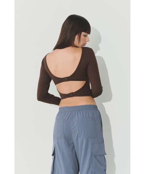 ALEXIASTAMウェルネスBack Adjuster Long Sleeve Wellness Back Adjuster Top | ALEXIA STAM