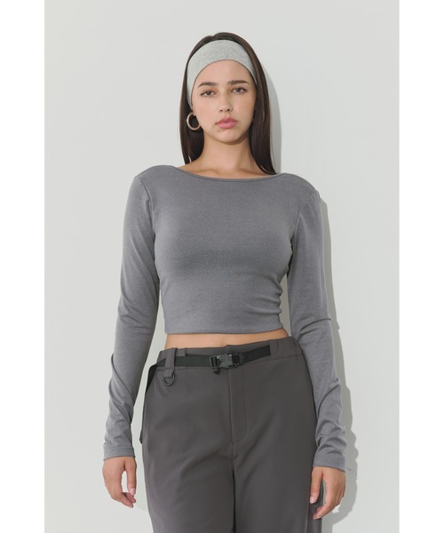 トップス Wellness Back Adjuster Long Sleeve Top ALEXIA STAM（アリシアスタン）の「Wellness Back Adjuster Long